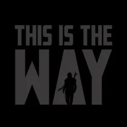 The Way T-Shirt für Star Wars Fans schwarz