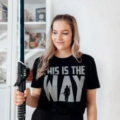 The Way T-Shirt für Star Wars Fans schwarz