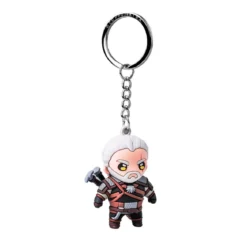 The Witcher III: Wild Hunt Vinyl Schlüsselanhänger Geralt of Rivia