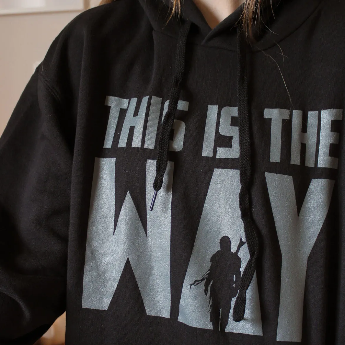 This is the Way Hoodie für Star Wars Fans schwarz