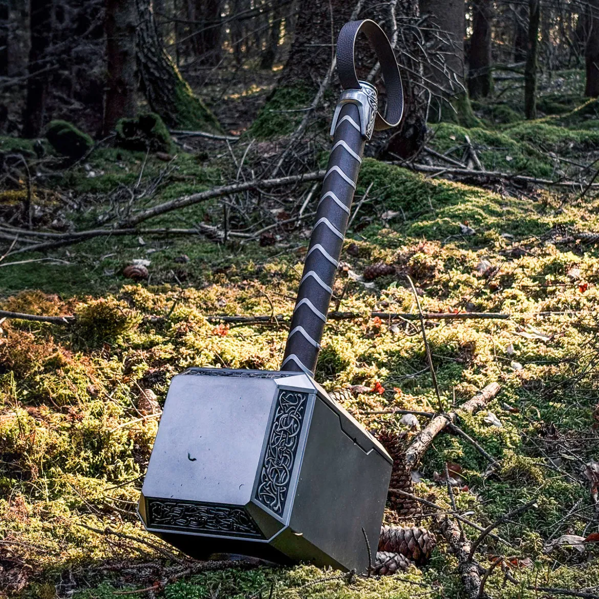 Thor - Hammer Mjölnir Replik mit Licht und Sound