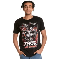 Thor Love & Thunder - Protectors of Asgard T-Shirt schwarz