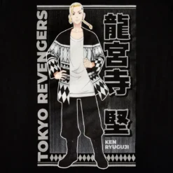 Tokyo Revengers - Draken Longsleeve schwarz