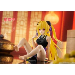 To Love-Ru Darkness PVC Statue Desktop Cute Figure Golden