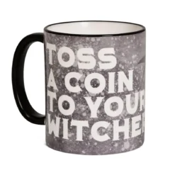 Toss a Coin Tasse für Witcher Fans