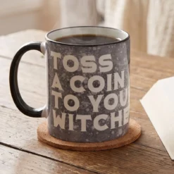 Toss a Coin Tasse für Witcher Fans