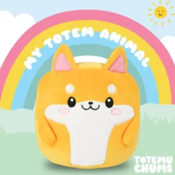 Totemu Chums Cute n Kawaii Plüschfigur Dog 19 cm