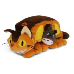Totoro - Katzenbus Plüsch Figur mit Oh-Totoro