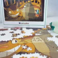 Totoro - Katzenbus Puzzle