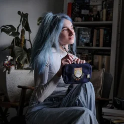 Totoro Kosmetiktasche blau