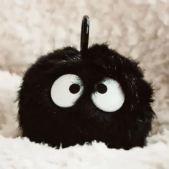 Totoro - Rußmännchen Plüsch Figur mit Vibrationseffekt schwarz