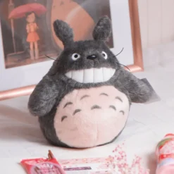 Totoro - Smiling Plüsch Figur grau