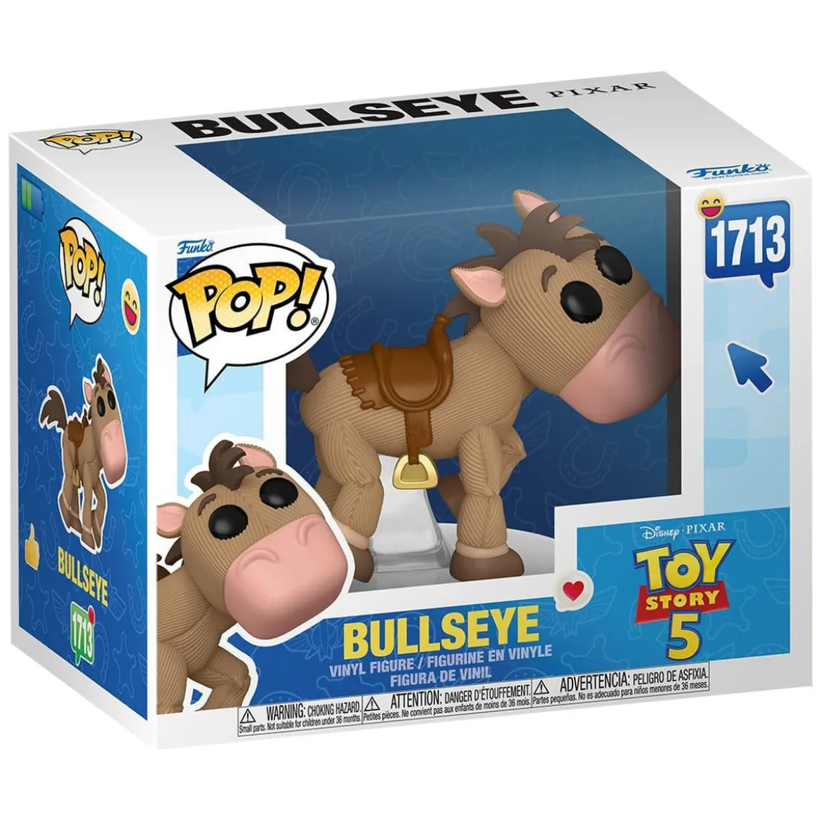 Toy Story 5 POP! Premium Vinyl Figur Bullseye 9 cm