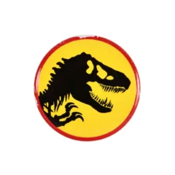 T-Rex Button für Jurassic Park Fans