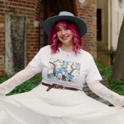 T-Shirt für Coco und Atelier of Witch Hat Fans Limited Edition weiß