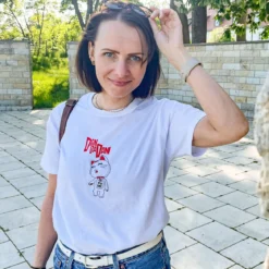 Turbo Granny T-Shirt für Dandadan Fans weiß