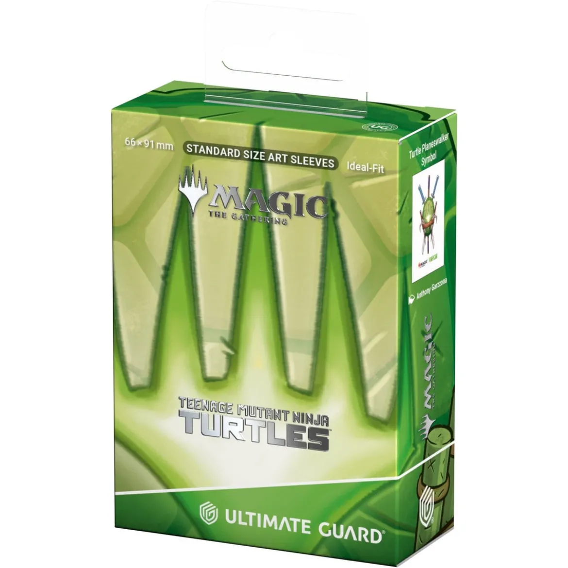 Ultimate Guard Art Sleeves Magic: The Gathering | Teenage Mutant Ninja Turtles - Turtle Planeswalker Symbol
