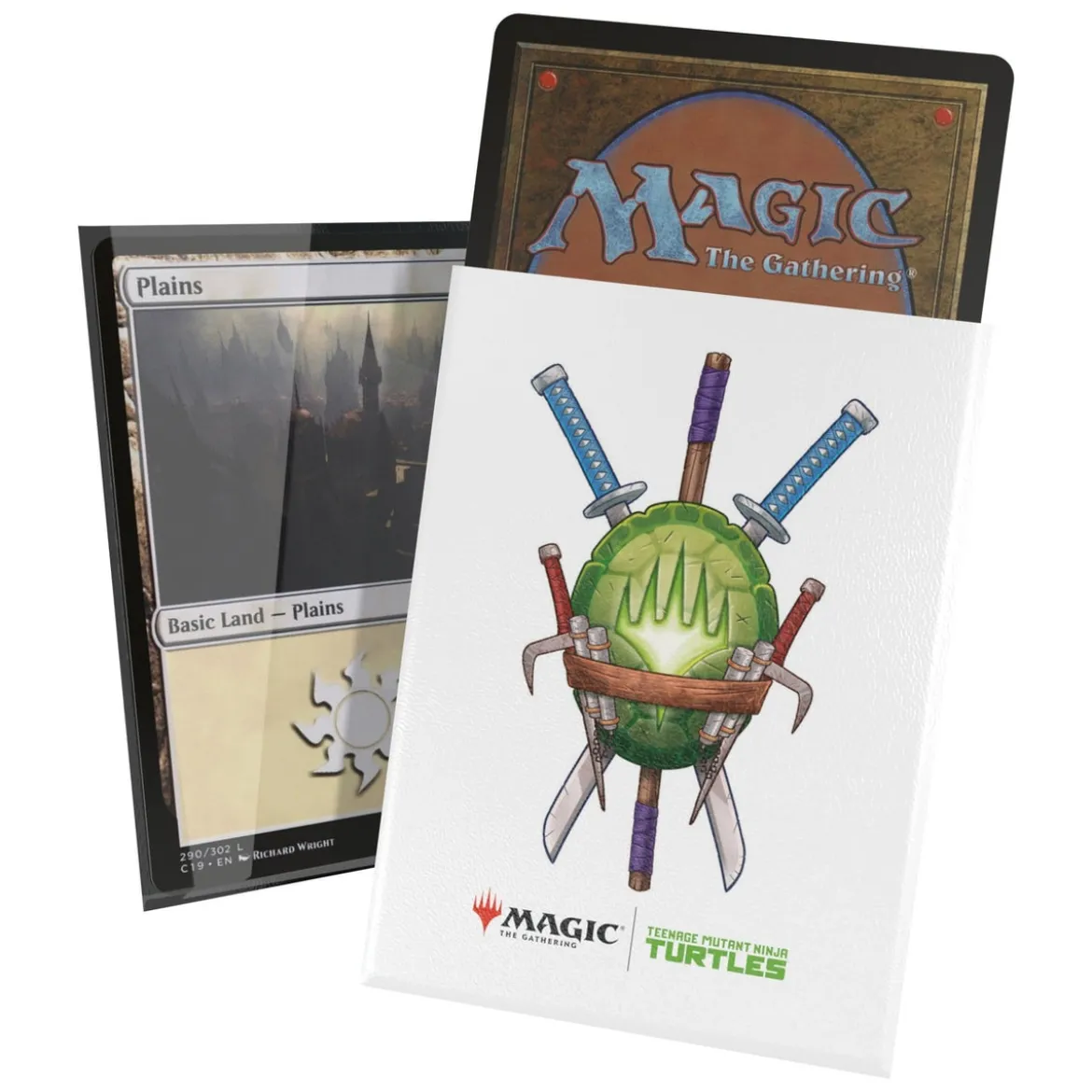 Ultimate Guard Art Sleeves Magic: The Gathering | Teenage Mutant Ninja Turtles - Turtle Planeswalker Symbol