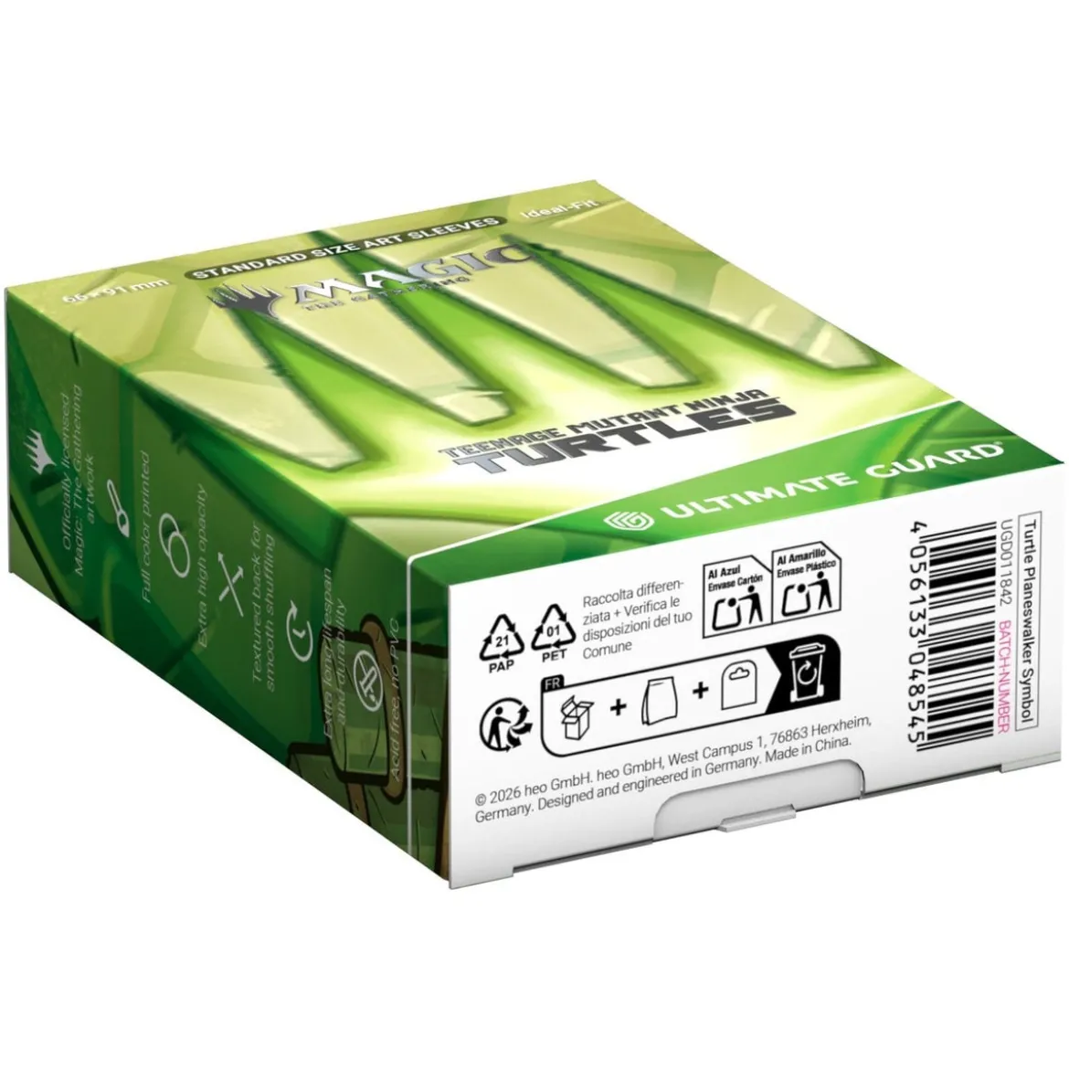 Ultimate Guard Art Sleeves Magic: The Gathering | Teenage Mutant Ninja Turtles - Turtle Planeswalker Symbol