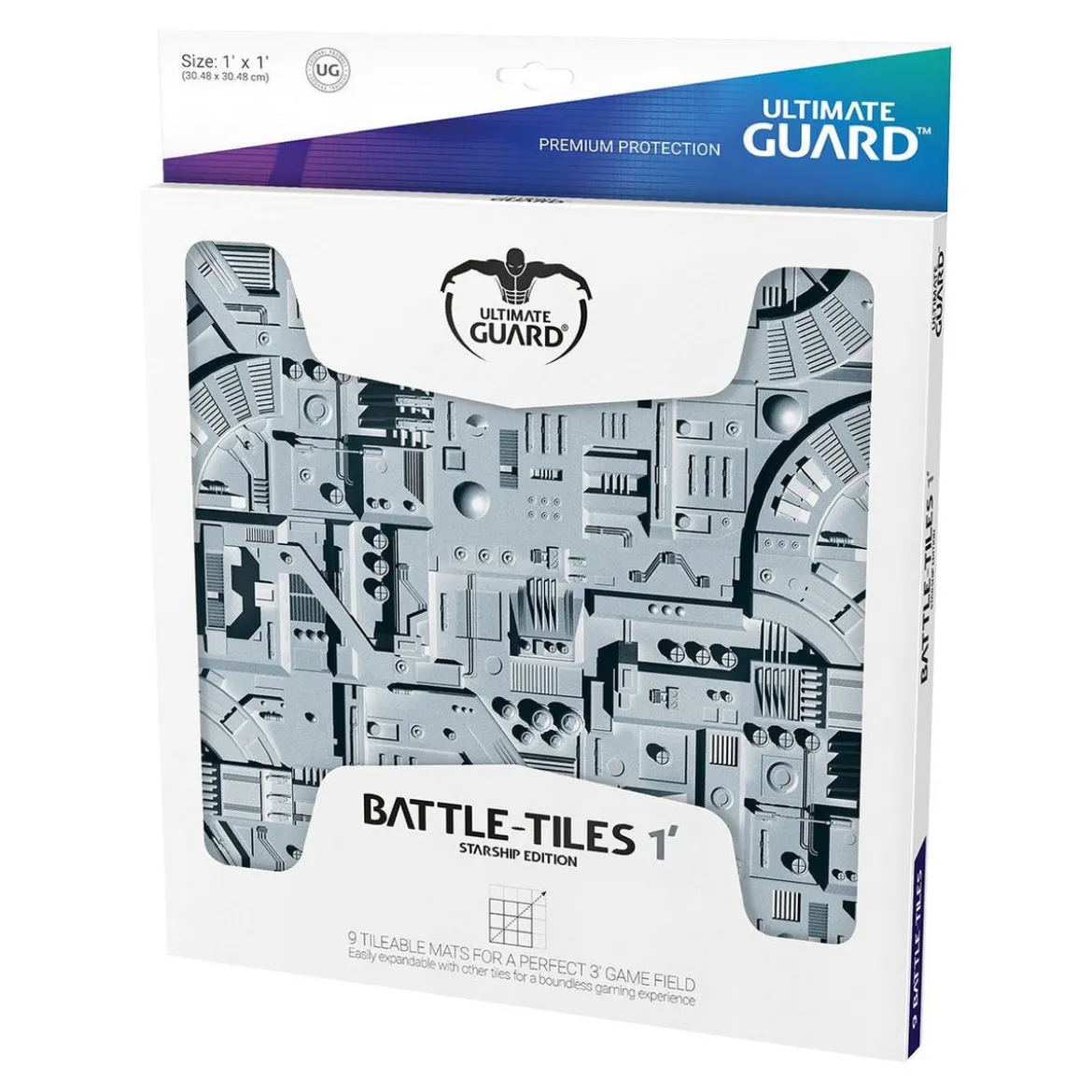 Ultimate Guard Battle-Tiles 1' Starship 30 x 30 cm (9)