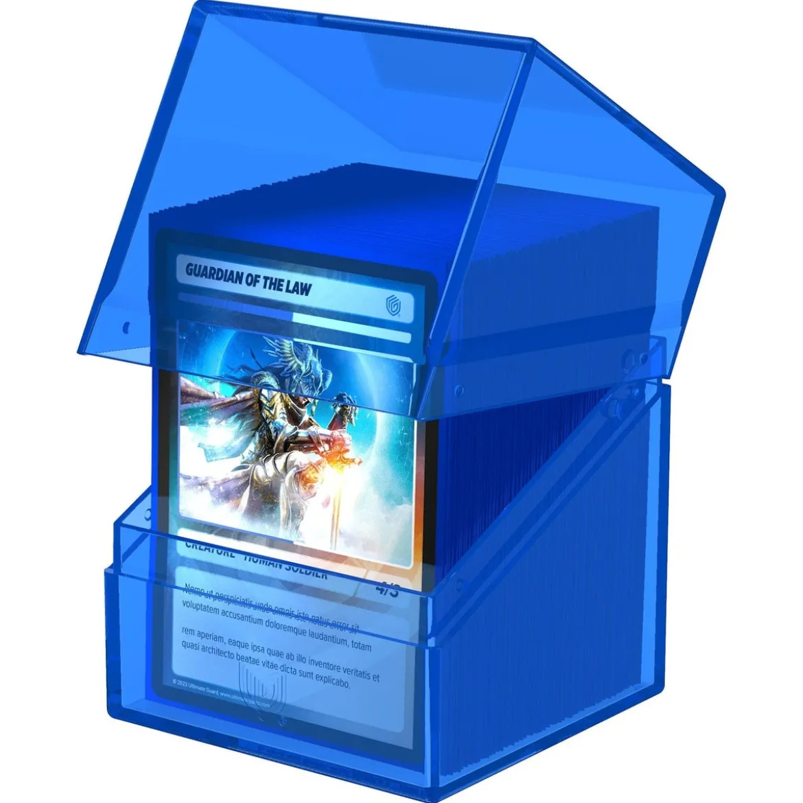 Ultimate Guard Boulder 100+ Clear - Sapphire
