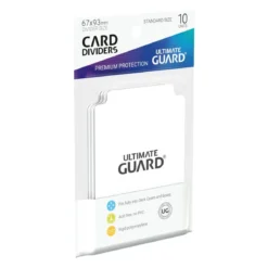 Ultimate Guard Card Dividers Standard Size (10) - White