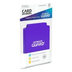 Ultimate Guard Card Dividers Standard Size (10) - Purple