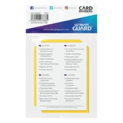 Ultimate Guard Card Dividers Standard Size (10) - Yellow
