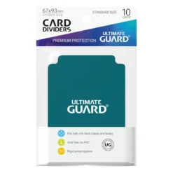 Ultimate Guard Card Dividers Standard Size (10) - Petrol