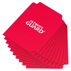 Ultimate Guard Card Dividers Standard Size (10) - Red