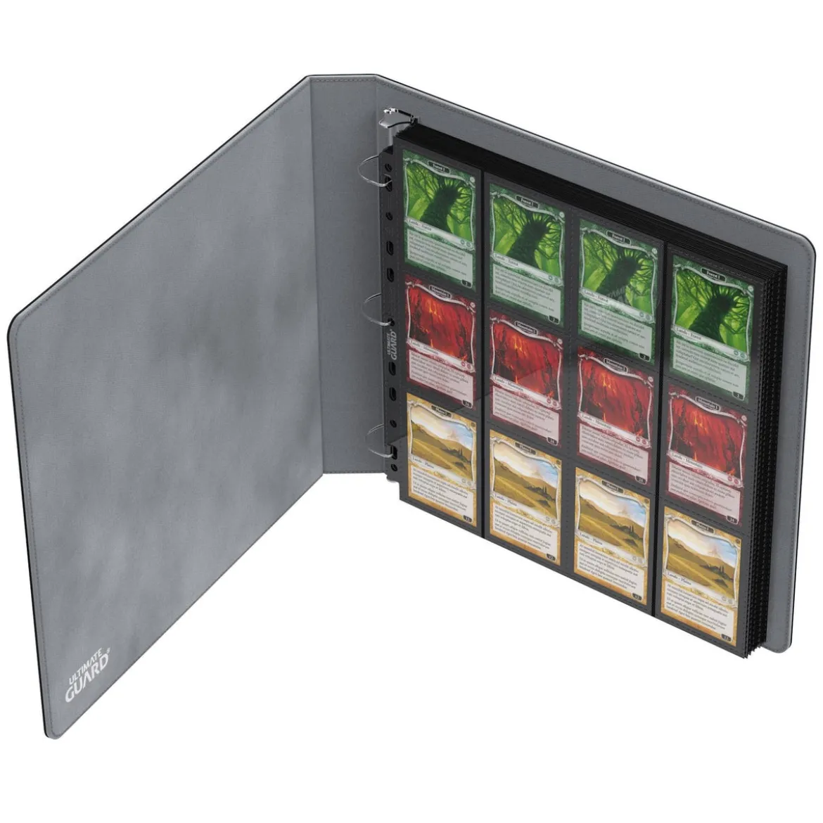 Ultimate Guard Collector's Album Xenoskin QuadRow Slim - Black