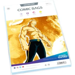Ultimate Guard Comic Bags Standard (100) - Golden Size