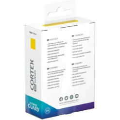 Ultimate Guard Cortex Sleeves Standard Size (100) - Yellow