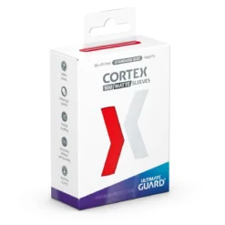 Ultimate Guard Cortex Sleeves Matte Standard Size (100) - Red