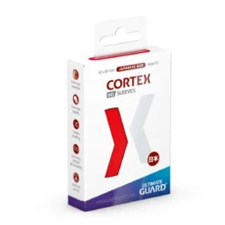 Ultimate Guard Cortex Sleeves Japanese Size (60) - Red