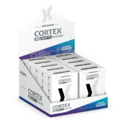 Ultimate Guard Cortex Sleeves Matte Standard Size (100) - Black