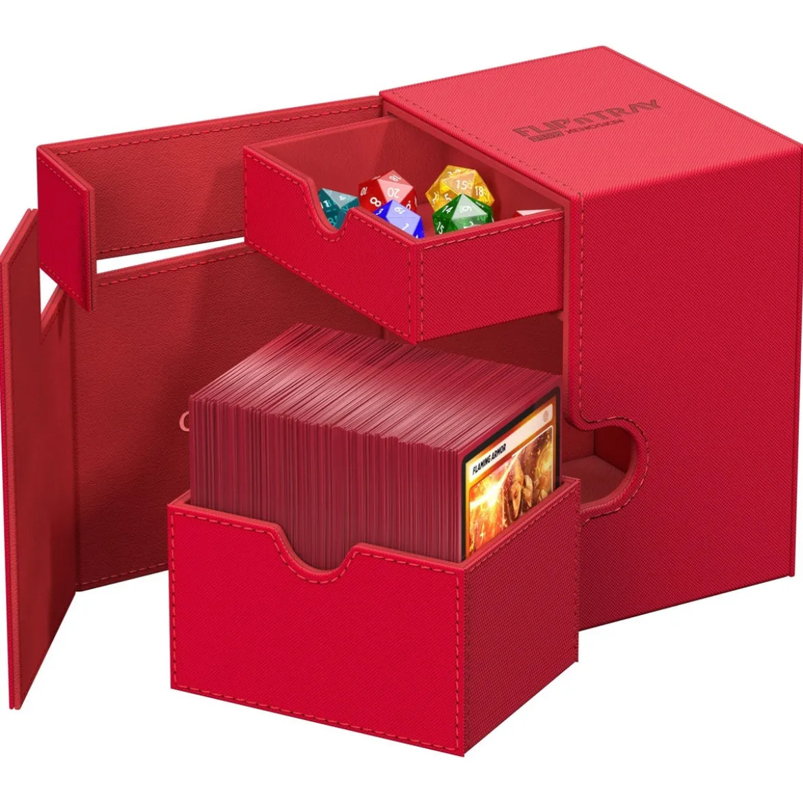 Ultimate Guard Flip'n'Tray 133+ Xenoskin - Red