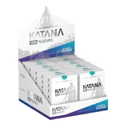 Ultimate Guard Katana Sleeves Standard Size (100) - Turquoise