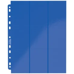 Ultimate Guard 18-Pocket Pages Side-Loading (10) - Blue