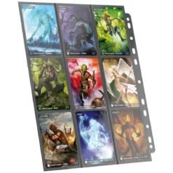 Ultimate Guard 18-Pocket Pages Side-Loading (10) - Grey