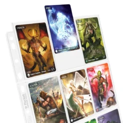 Ultimate Guard 9-Pocket Pages Top-Loading (100) - Transparent