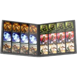 Ultimate Guard Portfolio 480 24-Pocket Xenoskin - Black