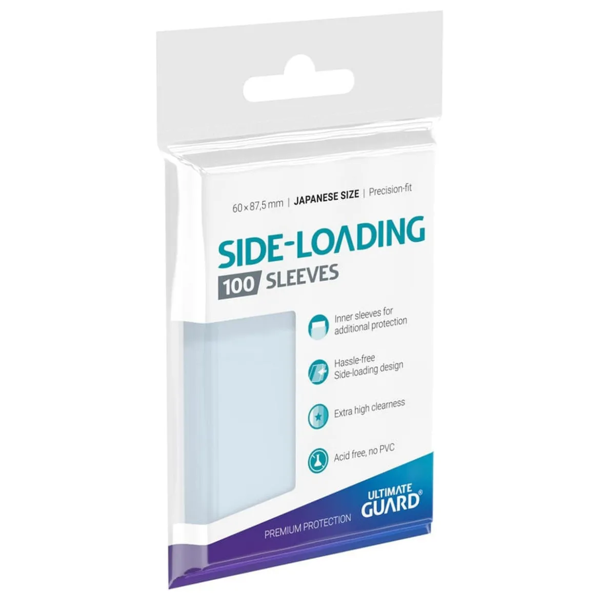 Ultimate Guard Precise-Fit Sleeves Japanese Size (100) - Side-Loading