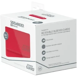 Ultimate Guard Sidewinder 80+ Xenoskin - Red