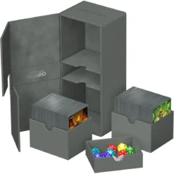 Ultimate Guard Twin Flip'n'Tray 266+ Xenoskin - Grey