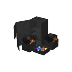 Ultimate Guard Twin Flip'n'Tray 200+ Xenoskin - Black