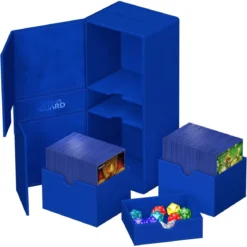 Ultimate Guard Twin Flip'n'Tray 266+ Xenoskin - Blue