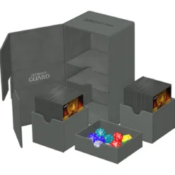 Ultimate Guard Twin Flip'n'Tray 200+ Xenoskin - Grey