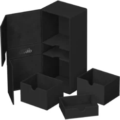 Ultimate Guard Twin Flip'n'Tray 266+ Xenoskin - Black