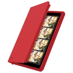 Ultimate Guard Zipfolio 320 16-Pocket Xenoskin - Red